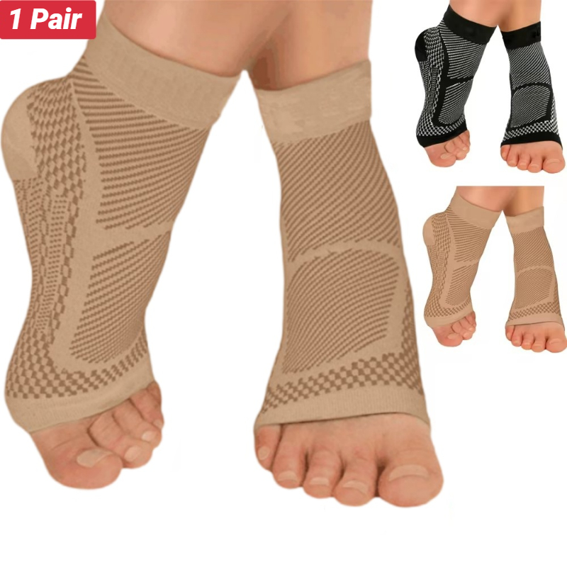 Ankle Mobility Band - ถุงเท้ารัดข้อเท้าแบบสปอร์ต สำหรับบรรเทาอาการปวดจากโรคพังผืดใต้ฝ่าเท้า เอ็นร้อยหวายอักเสบ อาการปวดข้อ บวม รองช้ำ