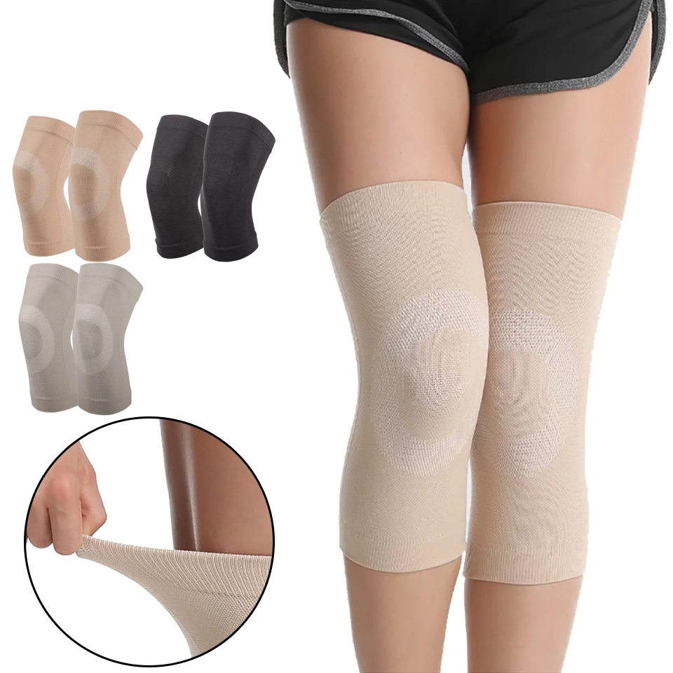 Knee Sleeve Pair - 1 คู่ฤดูร้อน Ultra บางเข่าสนับสนุนรั้งกีฬาเข่า Pads GYM