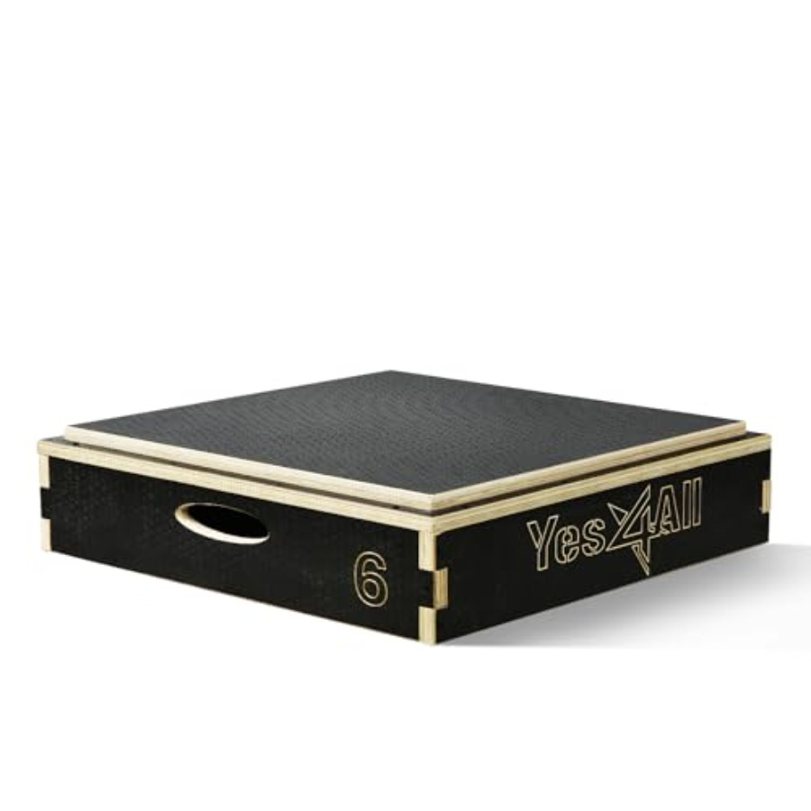 Box Jump Plyo - กล่องไม้พลายโอเมตริก 3 in 1 สำหรับฝึกกระโดด ออกกำลังกายที่บ้านและกลางแจ้ง