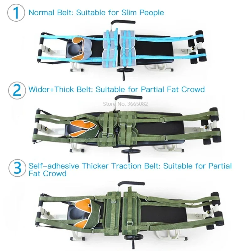 Ankle Mobility Band - ผ้าใบปรับ Lumbar Traction เข็มขัดเตียง Traction เตียง