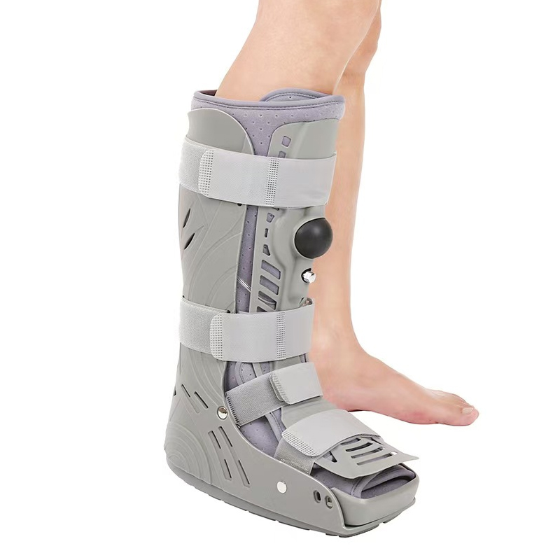 Ankle Mobility Band - รองเท้าบูทแบบปรับได้สำหรับใส่ขณะเดิน - รองเท้าบูทสำหรับกระดูกหักแบบมีลม - รองเท้าบูทสำหรับเดินสำหรับอาการบาดเจ็บที่ข้อเท้าและกระดูกน่อง -