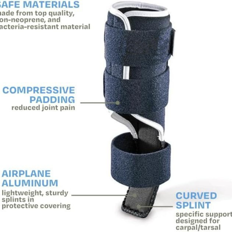 Ankle Mobility Band - อุปกรณ์พยุงขาสุนัขแบบ Carpal Hyperextension สำหรับขาหน้า ช่วยพยุงขาที่แตกหักและเคล็ดขัดยอก รองรับข้อเท้าสุนัข