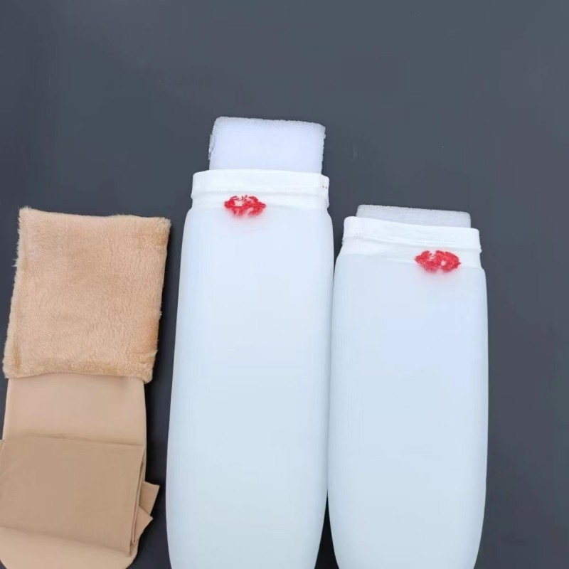 Knee Sleeve Pair - ปลอกเจลซิลิโคนสำหรับขาเทียมเด็ก พร้อมปลอกซับในแบบนุ่ม สำหรับผู้พิการขาส่วนล่างต่ำกว่าเข่า