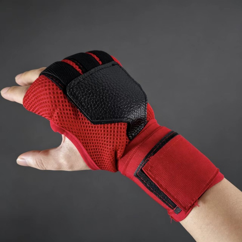 ถุงมือชกมวยโพลีเอสเตอร์รุ่นใหม - Wrist Wrap Support บทวิจารณ์และราคา