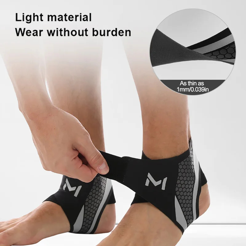 อุปกรณ์พยุงข้อเท้าแบบบาง ระบาย - Ankle Mobility Band บทวิจารณ์และราคา
