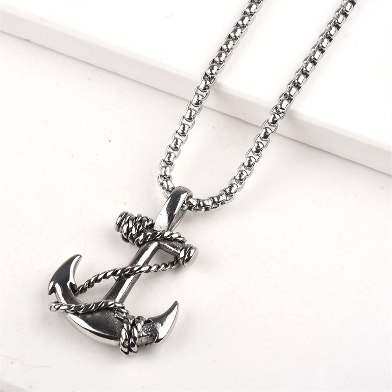 สร้อยคอจี้รูปสมอเรือสุดเท่สำหร - Battle Rope Anchor บทวิจารณ์และราคา