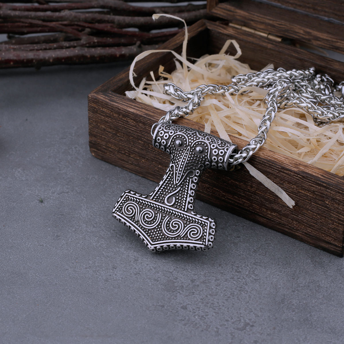 Nordic ไวกิ้ง Thor ค้อน Mjolni - Battle Rope Anchor บทวิจารณ์และราคา