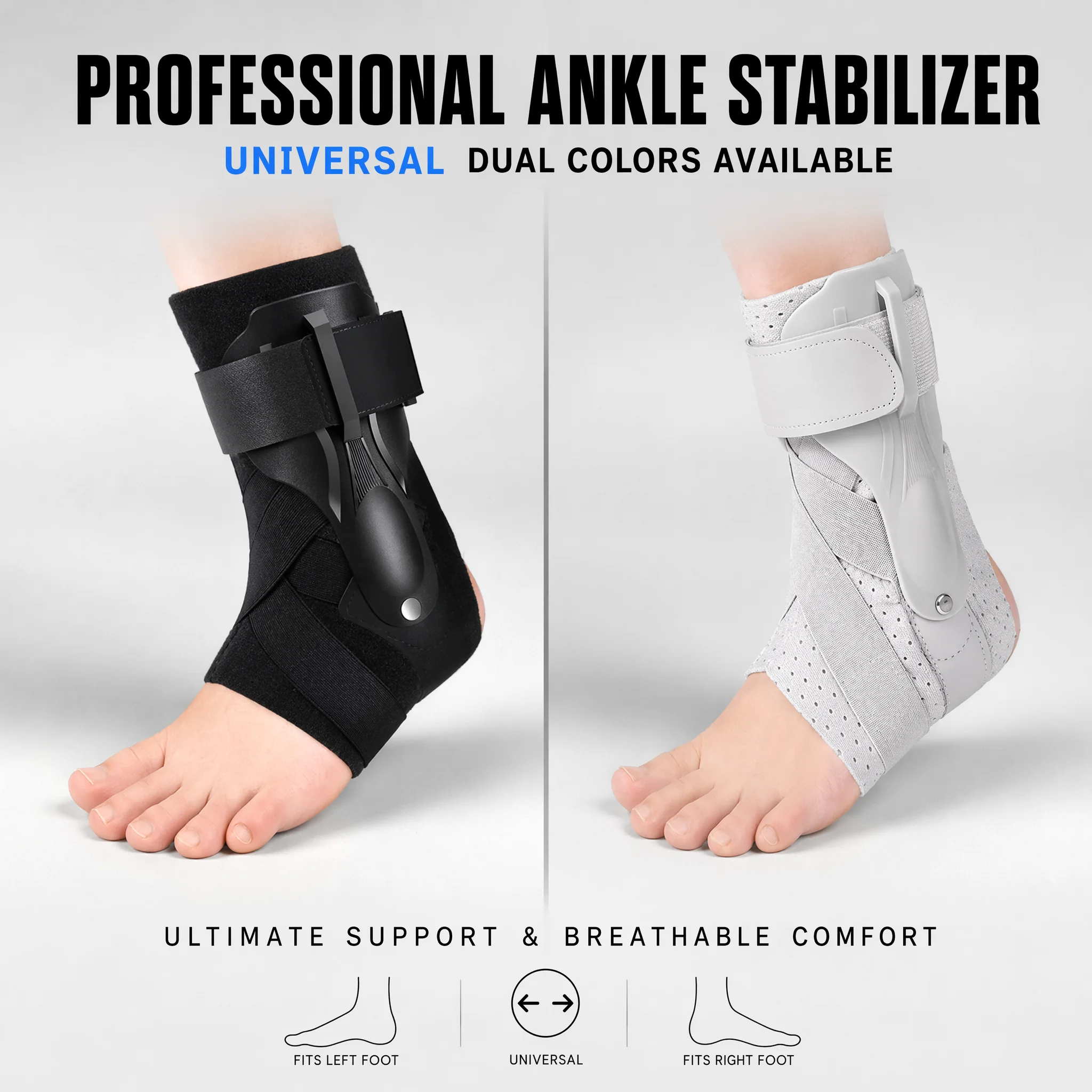 อุปกรณ์พยุงข้อเท้าพร้อมตัวกันโ - Ankle Mobility Band บทวิจารณ์และราคา