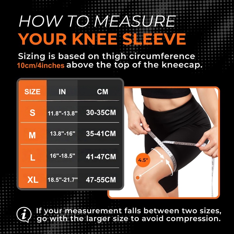 ปลอกรัดเข่า 1 คู่ ผลิตจากผ้าผส - Knee Sleeve Pair บทวิจารณ์และราคา