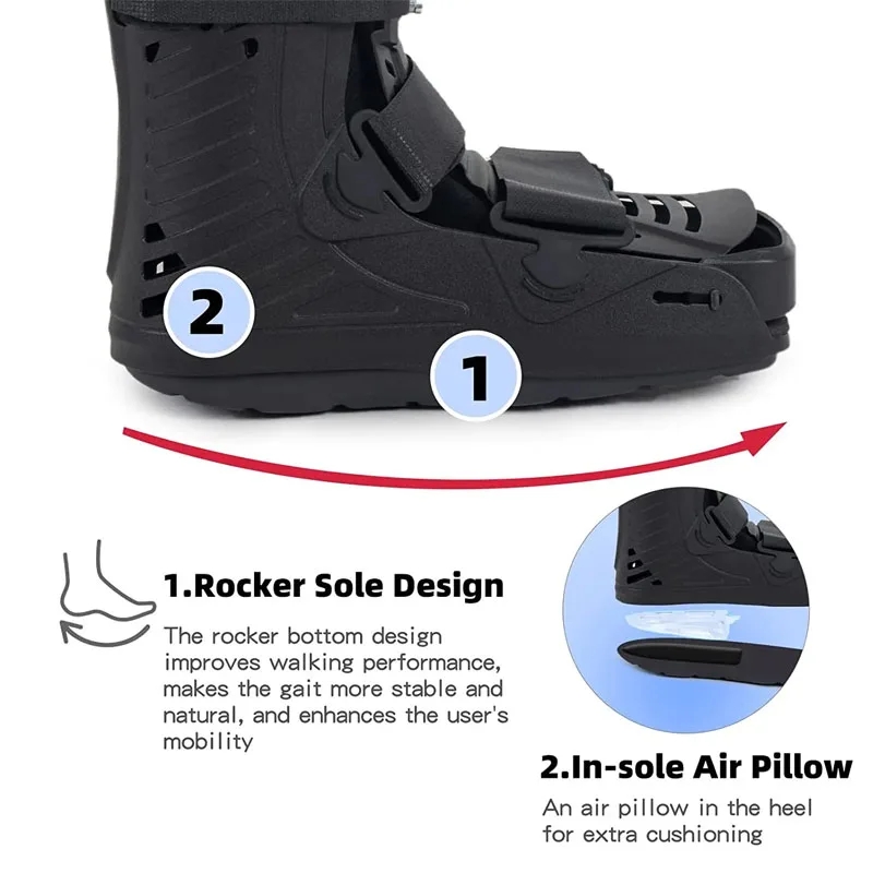รองเท้าบูทแบบสั้น Air Cam Walk - Ankle Mobility Band บทวิจารณ์และราคา