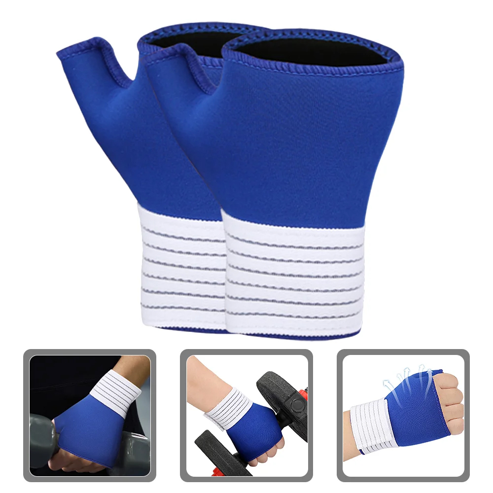 1 คู่สายรัดข้อมือแบบยืดหยุ่นพร - Wrist Wrap Support บทวิจารณ์และราคา