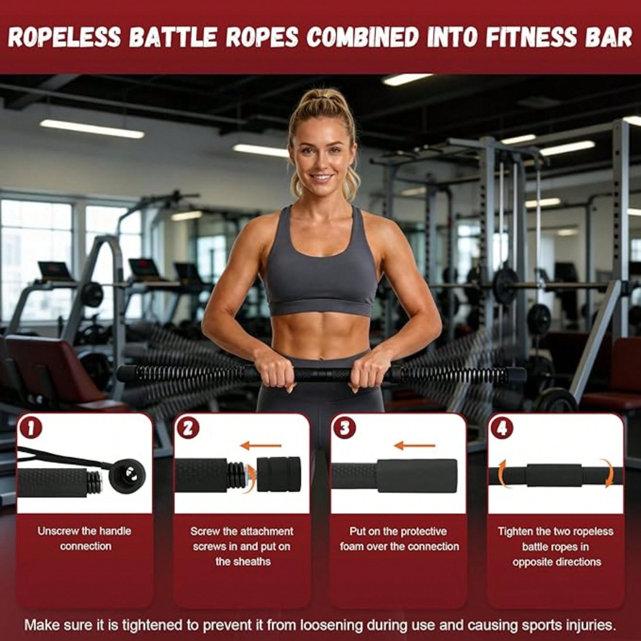 อุปกรณ์ออกกำลังกายแบบ 2-in-1 ร - Crossfit Fitness Gear บทวิจารณ์และราคา