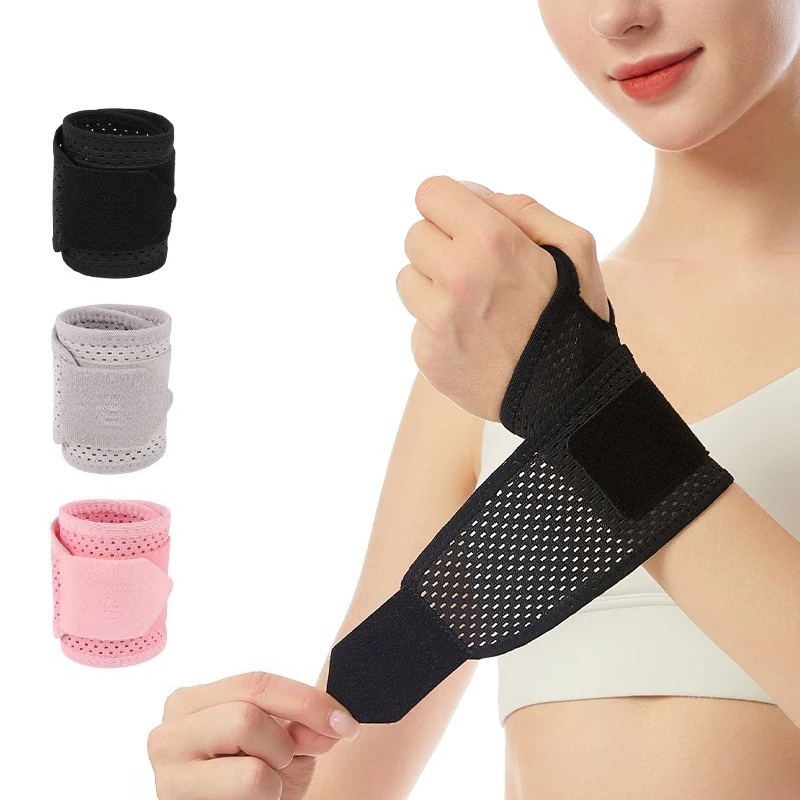 ที่รัดข้อมือแบบตาข่ายระบายอากา - Wrist Wrap Support บทวิจารณ์และราคา