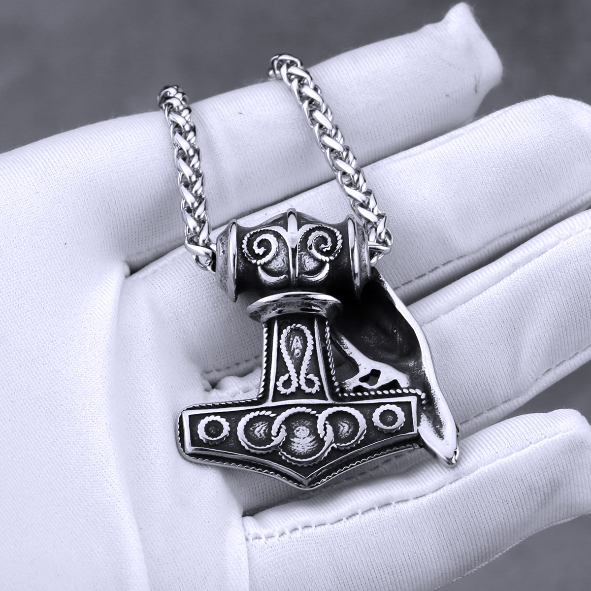 Nordic Odin Raven Thor Hammer  - Battle Rope Anchor บทวิจารณ์และราคา