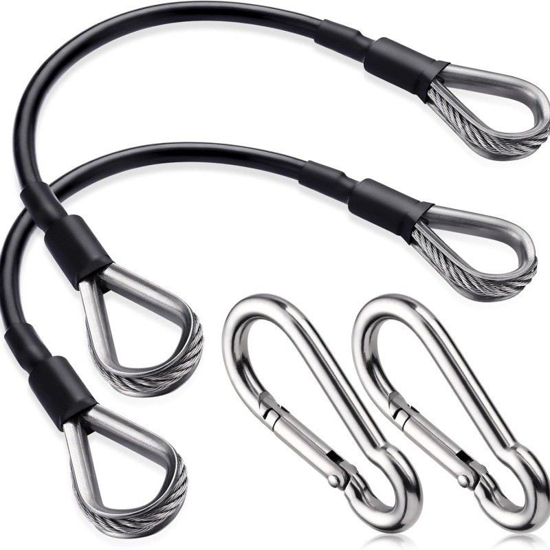 สายเคเบิลยิม 25 ซม. 1/2 ชิ้น ใ - Battle Rope Anchor บทวิจารณ์และราคา