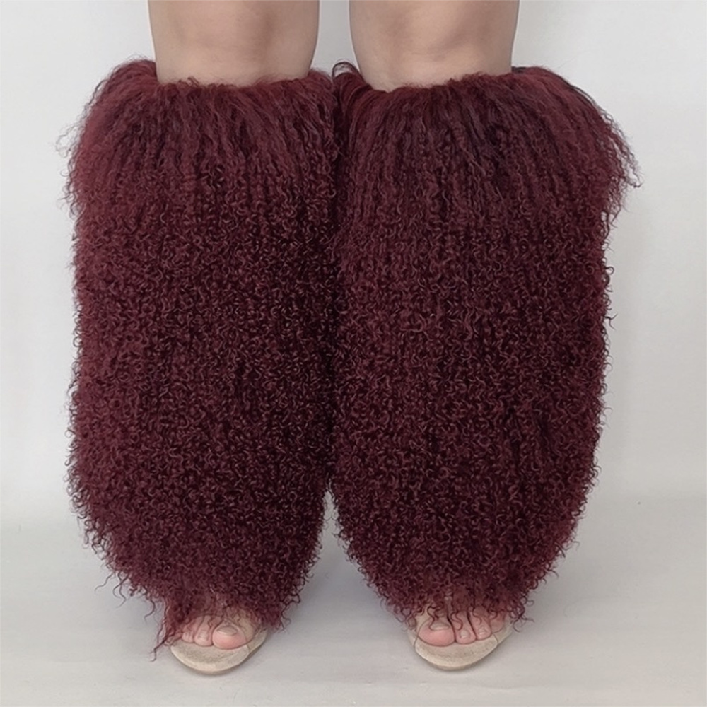 ที่อุ่นขาขนสัตว์มองโกลีนแท้สำห - Knee Sleeve Pair บทวิจารณ์และราคา