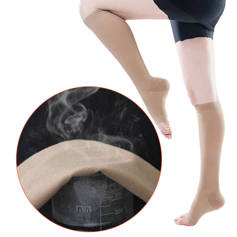 S-5XL รัดน่องทางการแพทย์2ชิ้น/ - Knee Sleeve Pair บทวิจารณ์และราคา